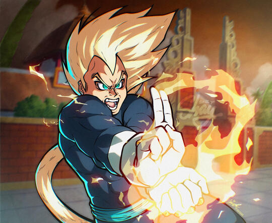Vegeta | LEGEND - A DRAGON BALL TALE Redraw