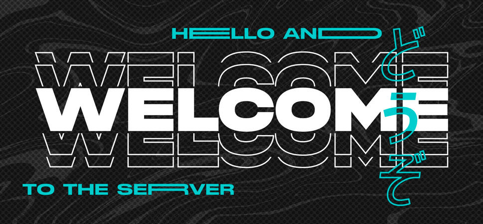 Welcome Discord Banner Welcome Discord Banner