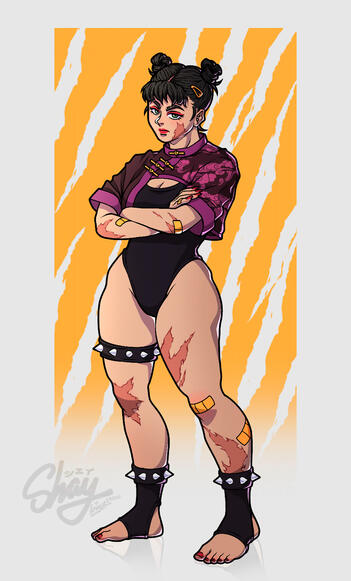 Martial Artist Character Design