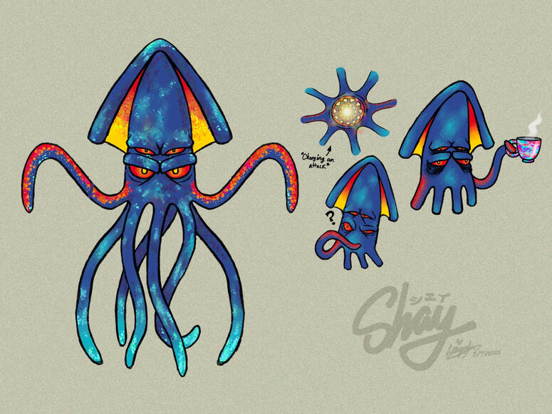 3D Design | Villain Character Sheet